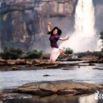 Ansiba Hassan Instagram - Such a beautiful place to chill out 🌸. @riverine_suites 📸 @lijo___paul Cordination @rajeev_raghavan #ansibahassan #kerala #athirappilly #actress #mollywood #tollywood
