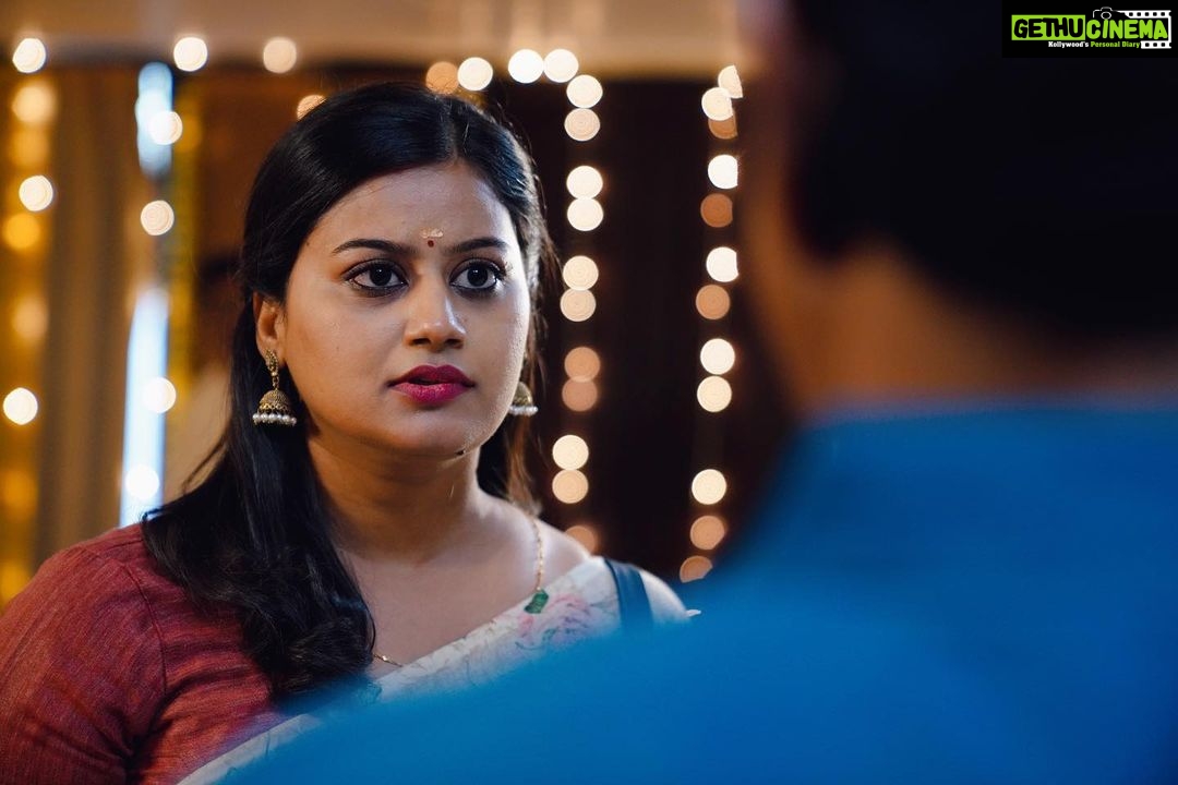 Ansiba Hassan Instagram - CBI Anitha in saree 👮 #ansibahassan #cbi5 #mollywood #mammootty #cinema