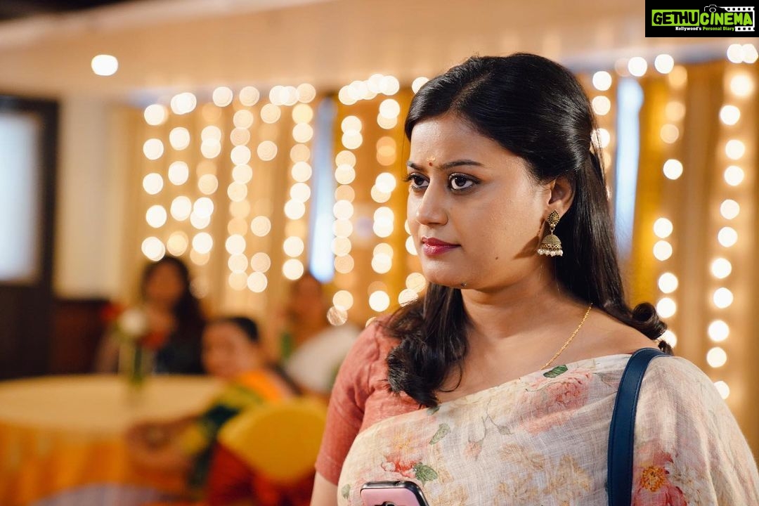 Ansiba Hassan Instagram - CBI Anitha in saree 👮 #ansibahassan #cbi5 #mollywood #mammootty #cinema