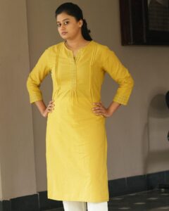 Ansiba Hassan Instagram - During the  costume trial of CBI5 @stephy_saviour 🤗. #ansibahassan #cbi5thebrain