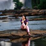 Ansiba Hassan Instagram – Love the nature @riverine_suites 📸 @lijo___paul  coordination @rajeev_raghavan  #ansibahassan #athirappilly #nature #actress Athirappilly Riverine Suites