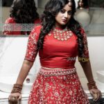 Ansiba Hassan Instagram - Red is love ❤️. PC @jameshshow artist management @althafpt mua @joshijosemakeupartist @vijeshmakeovers costume @ladies_planet_