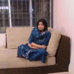 Ansiba Hassan Instagram - Can’t hold the time , but holding an innocent heart through out the life is possible ❤️ #ansiba_hassan #ansibahassan #loveyourself #bluedress #mollywood