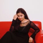 Ansiba Hassan Instagram - Happiness is not the only feeling we want , all the feelings are completing the whole life of human being . Costume @colos_the_designing_couture #ansibahasan #ansibahassan❤❤ #ansiba #black #blackgown #mollywood #tollywood #kollywood #sandalwood