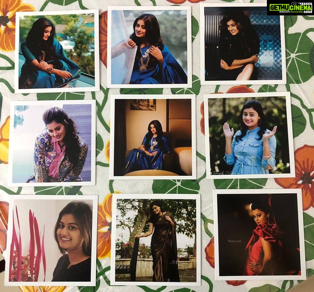 Ansiba Hassan Instagram - Some memories are unforgettable, remaining ever vivid and heartwarming β¨β€οΈ this made my day, Thank you so much @thesquareprints for sending me this π #randomphotos #memories #photocollection #mymemories #mademyday