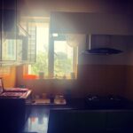 Ansiba Hassan Instagram - Favourite place at 🏠 😋😍. #homedecor #mykitchen