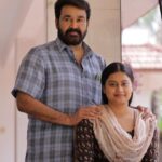Ansiba Hassan Instagram - My favourite picture from the location of Drishyam2 ❤️ @mohanlal sir .Thankful to Almighty for making my dreams come true #ansibahassan #mohanlal #drishyam2