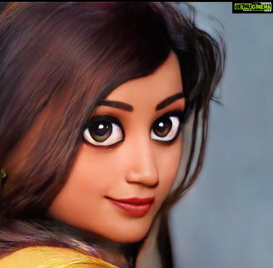 Ansiba Hassan Instagram - Hey I got one more cartoon 🥰. #ansibahassan #drishyam2 #malayalam #actress #loveyou