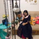 Ansiba Hassan Instagram - Eid Mubarak to all ❤️ #staysafe #stayhome #eidmubarak Costume courtesy @nirvi_collections_by_jilsa Kochi, India
