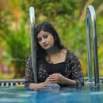 Ansiba Hassan Instagram - Be your own reason to smile 💫 Photography: @arif_ak_photography Costume: @_f2_fashion_ MUA: @aswathivipul Hair and styling: @_arya_jithins_makeover Location: @nihararesorts #photoshoot #photography #ansibahassan #picoftheday #swimmingpool #malayalammovie #kerala #nikonphotography #canonphotography #photoshootideas #picture #photos Nihara Resort and Spa