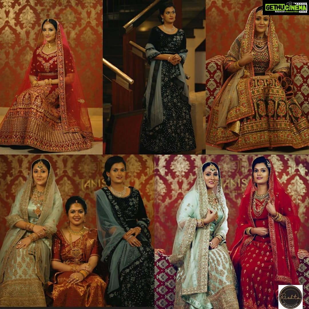 Ansiba Hassan Instagram - Extremely happy to be launching @rishtabynasiyanmini “Bridal collections” on the occasion of 'Women’s Day' Best wishes Nasiya and Mini 👍🏻