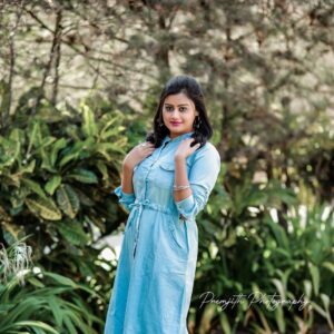 Ansiba Hassan Instagram - Good morning ❤️ 
Costume: @drooni_boutique
Makeup & Hair : @reshmiabin @saranyajeneesh
Click: @premjith_photography
Video: @dileepdk_photography
Production: @indiancinemagallery_official
Location: @crowneplazakochi
#ansibahassan #drishyam2 #mollywood #happy #suryafan#loveyourself