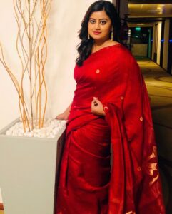 Ansiba Hassan Instagram - Have a pleasant day 🥰  PC @hazeeb_hazzn  Costume @rishtabynasiyanmini  #ansibahassan #drishyam2 #mollywood #traditional #saree