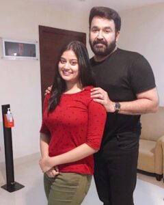 Ansiba Hassan Instagram - #drishyam2  Anju George with brother Georgekutty ❤️😍😎. PC @_estheranil