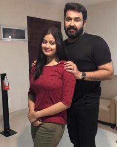 Ansiba Hassan Instagram - Anju With her sweet dad Georgekutty 🥰
#drishyam2