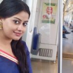 Ansiba Hassan Instagram - Always love to wear saree ❤️ Saree courtesy-Mom