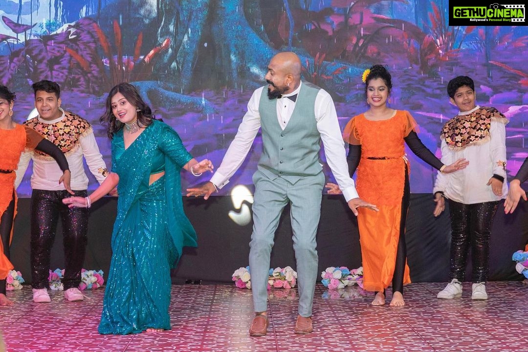Ansiba Hassan Instagram - Glimpses of Riyadh beats 2022 ❤️. #ansibahassan #riyadh #show #stageshow #celebration #actress