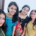 Ansiba Hassan Instagram - With cute aniyathikkutti and lovely chechees ❤️💃