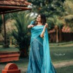 Ansiba Hassan Instagram - Enjoy each and every second of your life 💕 Pc @_story_telle__r Mua @sass_make_up_studio Costume @kempdesignstudio #ansibahassan #actress #mollywood