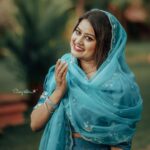 Ansiba Hassan Instagram - Enjoy each and every second of your life 💕 Pc @_story_telle__r Mua @sass_make_up_studio Costume @kempdesignstudio #ansibahassan #actress #mollywood