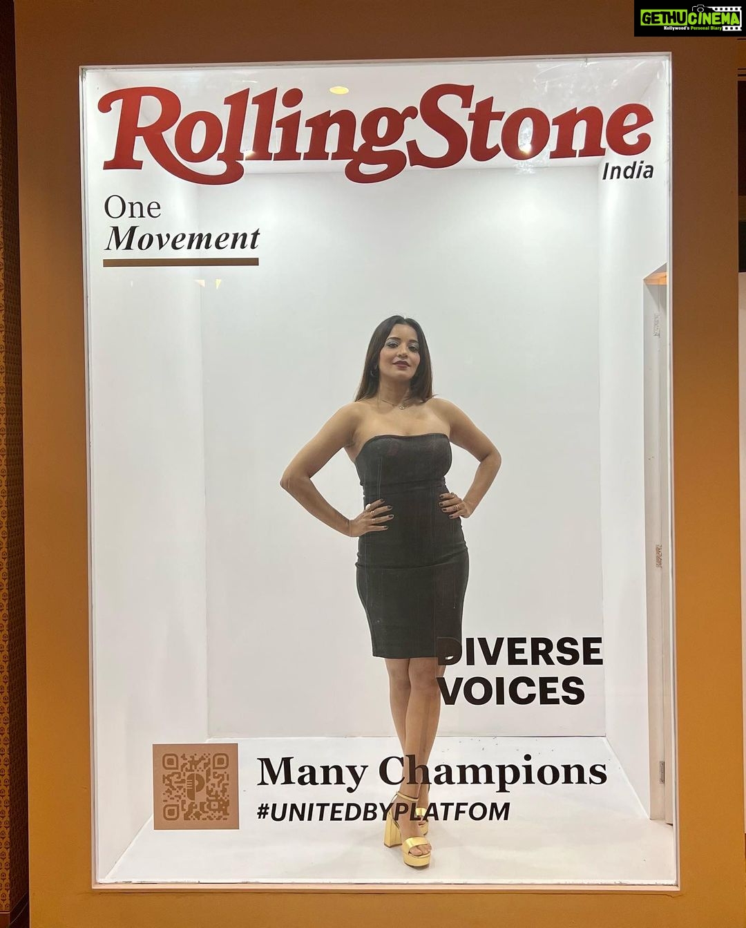 Antara Biswas Instagram - #AboutLastNight Creator Revolution night with @rollingstonesindia @officialjiostudios #unitedbyplatfom @platfomapp