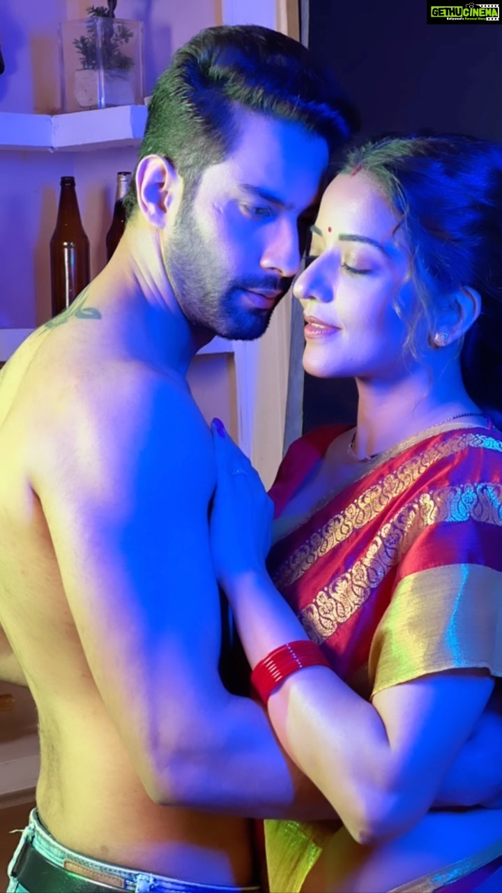 Antara Biswas Instagram - “HASRATEIN” …. Premiering On 12th December 2022… #excited #newseries #anthology #hungamaplay #bts #monalisa #onset @hungama_play @shakuntalam_telefilms