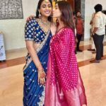 Anu Emmanuel Instagram - So the bestie got engaged 💍! So happy for the both of you ❤️ @jvamsirp you got damn lucky