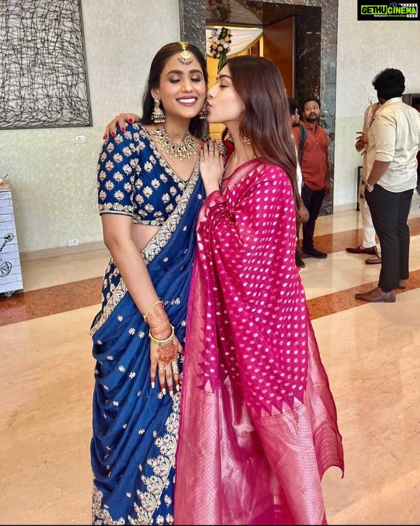 Anu Emmanuel Instagram - So the bestie got engaged 💍! So happy for the both of you ❤ @jvamsirp you got damn lucky