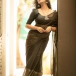Anukreethy Vas Instagram - Life isn’t perfect but my saree can be ❤️‍🔥 . Saree & Blouse: @kaarigai.sarees Photographer @camerasenthil MUA @jeevithamakeupartistry . . #saree #southindian #tamilponnu #blacksaree #black #trendingreels #traditional @timestalent #missindia2018 #anukreethyvas Chennai, India