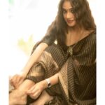 Anukreethy Vas Instagram - There was a magnificent human Shining brightly behind her shy :) . . . Saree & Blouse: @kaarigai.sarees Photographer @camerasenthil MUA @jeevithamakeupartistry . . #saree #southindian #tamilponnu #blacksaree #black #trendingreels #traditional @timestalent #missindia2018 #anukreethyvas #kollywood #kollywoodcinema #kollywoodactress #portfolio Chennai, India
