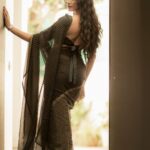 Anukreethy Vas Instagram - Life isn’t perfect but my saree can be ❤️‍🔥 . Saree & Blouse: @kaarigai.sarees Photographer @camerasenthil MUA @jeevithamakeupartistry . . #saree #southindian #tamilponnu #blacksaree #black #trendingreels #traditional @timestalent #missindia2018 #anukreethyvas Chennai, India