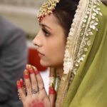 Anupriya Kapoor Instagram - JAI MATA DI 🙏🏻🛕 MATA KI CHOWNKI BECAUSE WE NEED HER BLESSINGS BEFORE STEPPING INTO OUR NEW LIFE🪔