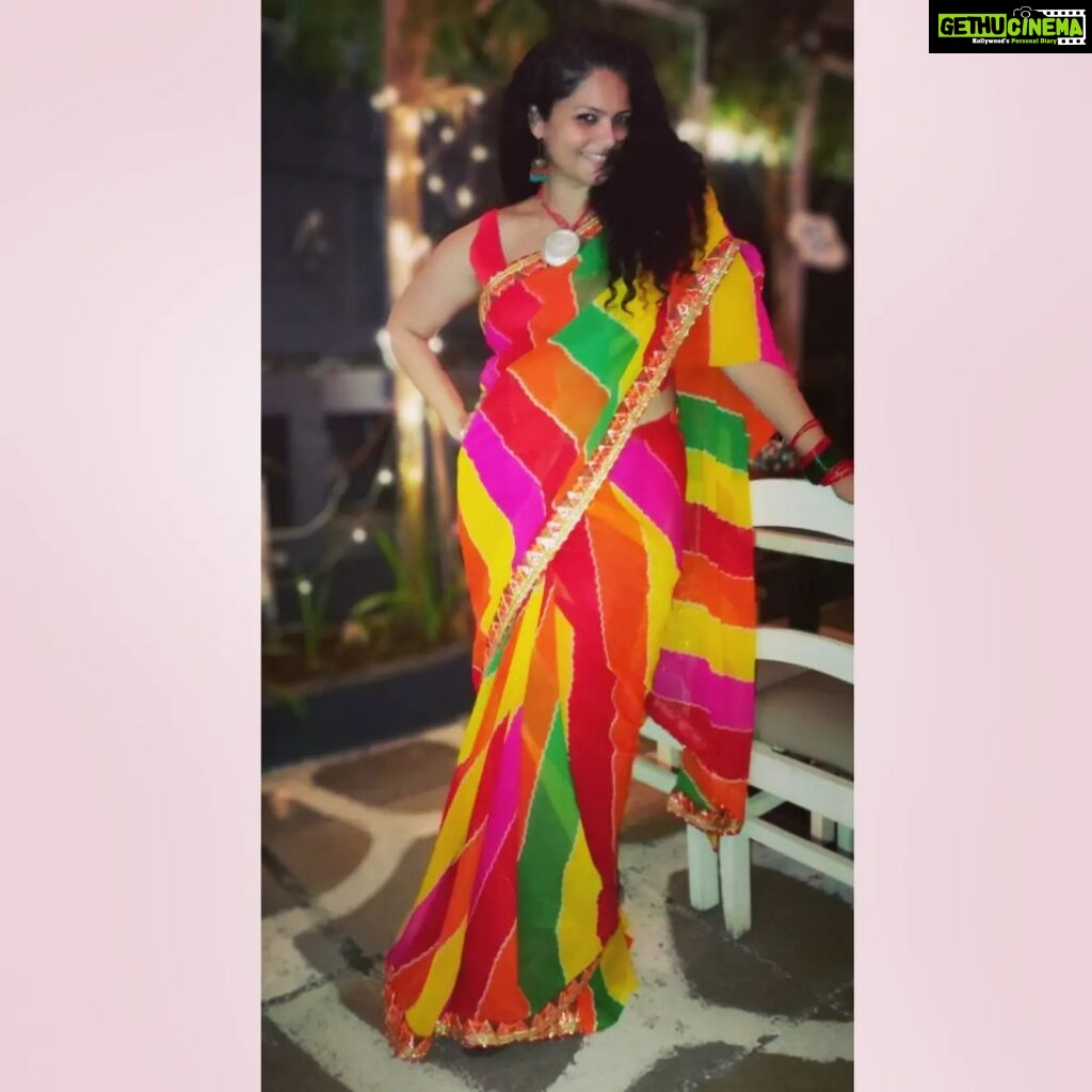 Anuya Bhagvath Instagram - Durgapuja zindabaad! #anuya #durgapuja