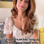 Anya Singh Instagram - The lovely #AnyaSingh takes up the #FilmfareAwards tongue-twister challenge and rocks it! ⭐️ #Wolf777newsFilmfareAwards #FilmfareOnReels #FilmfareAwards2022