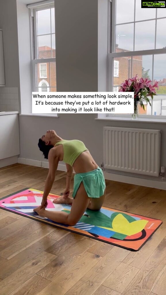 Aparnaa Bajpai Instagram - Can you count the number of poses? My new favorite yoga mat provides me with perfect grip & grounding and perfect support & motivation. @flowstate.ie 💙💙💙 Use code: ' APARNA30 ' for a 30% discount 🎉🥳🎊 London, United Kingdom