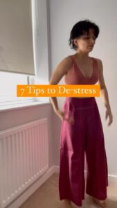 Aparnaa Bajpai Instagram - Few things I do when I get overwhelmed by emotions, thoughts or sometimes anxiety: 1. shake, move or intentful dancing is all a part of dynamic meditation which I practice religiously. Try 5 mins of this with active exhalations and passive inhalations if you feel restless anxious energy in the body. 2. Deep Belly breaths. Most of the Pranayam techniques works in activating your parasympathetic nervous system. When you feel triggered for any reason, try breathing. Elongate the exhalation, if possible double the ratio of your inhalation. 3. Journalling. In Yoga, the mental body (Manomaya kosha) stores all the past emotions & memories (samskaras), which can show up as intrusive thoughts. I like to write about any unwanted feelings and thoughts instead of keeping it in. Understanding the body & the E-motion (energy in motion), opens the deeper layers of hurt that we’ve been carrying. The deeper we peel the layer, the deeper the reflection of the self. 4. Meditative Shower. This one’s my fav. I imagine all the worries and unwanted feelings washing away through the drain and fresh, postive energy flow though me as the water hits my head. You can also say a few affirmative words to yourself:) 5. Chant. I like to chant 'OM' and a few other chakra specific mantras. You can use any mantra that’s close to you and feel the vibration of the sound. Or, you could also try Brahamari Pranayam (I have a tutorial on my highlights). 6. Create a vibe. You can rub insense oils, use candles, insense sticks, flowers or put on some soothing music; to uplift your mood. 7. Sleep. Need I say more? One thing, I have learnt though my healing journey which started with spirituality & yoga is that you don’t heal with storing in the emotions (that ways you’re creating more misbalanced energy). You start healing with letting it out (through safe expression), that ways you’re clearing & releasing the pent up energy (one by one & gradually). LISTEN TO YOUR BODY, IT’S CALLING FOR YOU!