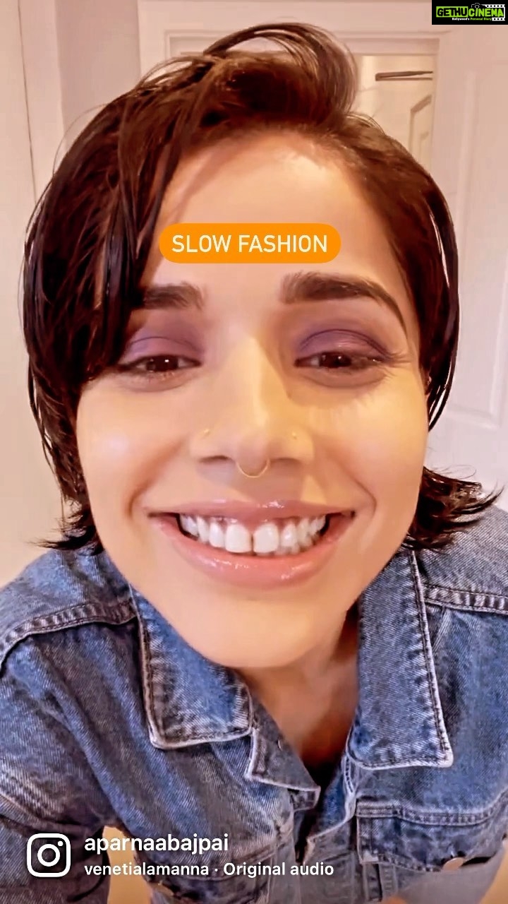 Aparnaa Bajpai Instagram - I am not striving to be perfect. I am continuing to learn and striving to choose better. . . . . . . . . . #preloved #slowfashion #slowfashionmovement #sustainablefashion #fashion #vintage #clothing #secondhand #secondhandfashion London, United Kingdom