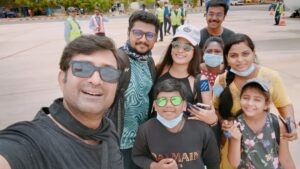 Aravind Akash Instagram - 😍😍😍
.
.
.
#abiyumnaanum #suntv #tuticorin #sunnachathirathiruvizha #event 
@aravindaakash 
@shyamji_s 
@kurinjii 
@ramyagowda.n 
@jattijaganathan.official