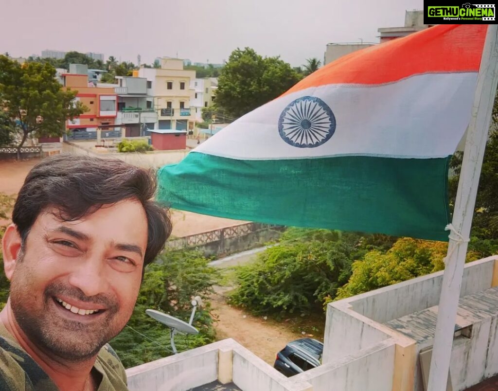 Aravind Akash Instagram - Happy independence day 🇮🇳🇮🇳🇮🇳🇮🇳🇮🇳to all 🙏🏻