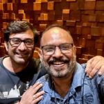 Aravind Akash Instagram - After ages with my buddy!!! machi !!! bro !!And my love @venkat_prabhu 🤞🏻🤞🏻🤞🏻