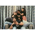 Archana Jois Instagram - If sandalwood ever recreated the F.R.I.E.N.D.S series, it'd look like this. 💕 . Never a dull moment with this bunch!! Truly, Nazar na lage. 👹 PS : Few are missing in the frame, but forever framed in our hearts 😄 @hondisibareyirimovie @sundaycinemas @bhavanaa_raao_actor @naveen.shankar.98 @shriofficial_ @ramenahalli_jagannatha @praveentejofficial Capture credits - @yogi_0708 #hondisibareyiri #team #friends Mysore, Karnataka