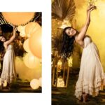 Archana Jois Instagram – Let there be light “within & around”.
Also, 
Let there be some dance & drama 😄
Concept & execution @nagaraja_somayaji 
Photography @focusphotographyservice 
Makeover @magniromakeovers 
Styling @yogitharavindrakumar 

#deepavali #diwali #light #festivaloflights