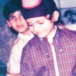 Arjan Bajwa Instagram - That's mini me photobombing my brother on his bday. . . . . ... #friday #weekend #weekendvibes #photobombing #childhood #memory #flashbackfriday #childhoodmemories #wonderyears #bollywood #actorslife #thenandnow #childhoodunplugged #vintage #vintagefashion #vintagestyle #vintageclothing