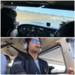 Arjan Bajwa Instagram - A thrilling experience and a tick on my bucket list. Piloting myself with the instructor by my side at a flight school in Livermore San Francisco Bay Area Taking lessons for getting my private pilots license in a Cessna 172. #piloting #flyhigh #passion #dedication #bucketlist #goals #achievement #pilot #bollywood #bollywoodactors #actorslife #passion #mensfashion #mensstyle #johnvarvatos #cessna172 #california #pilot #pilotlife #flying #livermore #sanfrancisco #bayarea #showtime San Francisco, California