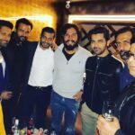 Arjan Bajwa Instagram - At the opening ceremony of @superfightleague in delhi with Avi Mittal Rohit roy ,Ajay Devgan, Randeep Hooda,Arjun Rampal #sfl #neverstopfighting #delhi #sirifort Priveé