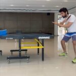 Arjan Bajwa Instagram - This is how my Sunday mrng going … and yours ? . .. . . . . . . #arjanbajwa #athlete #sunday #sundayfunday #bollywood #bollywoodactor #actorlife #tabletennis #sports