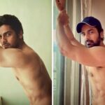 Arjan Bajwa Instagram - First picture 2012- second 2022 Fitness has always been a part of my life …growing up as a tall lanky kid I used to wear a tshirt underneath & then I discovered bodybuilding weight training….. . .. . . . . . #arjanbajwa #throwback #throwbackthursday #bollywood #bollywoodactor #thenandnow #actorslife #mensfashion #mensfitness
