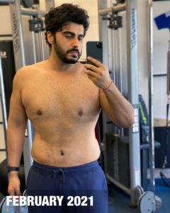 Arjun Kapoor Instagram - 15 months of being #workinprogress! Felt cute and definitely won’t delete later because I’m immensely proud of this journey. Feb 2021 to May 2022 - it’s been a tough one and I’m only glad that I could stay on track. Must admit that it was very tough to stay on course, it still is, but I’m loving the state of mind that I’m in for these past 15 months. I hope it stays the same. My #MondayMotivation is now me and not others on the gram loving themselves. It’s been a while since I have felt this way!! This is me this is who i am (chest hair included) 😉

Team AK - @drewnealpt & @akshayarora3