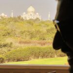 Arjun Kapoor Instagram - When Ranbir Kapoor the artist emerged inspired by the Taj + Me... Taj Mahal, Agra City