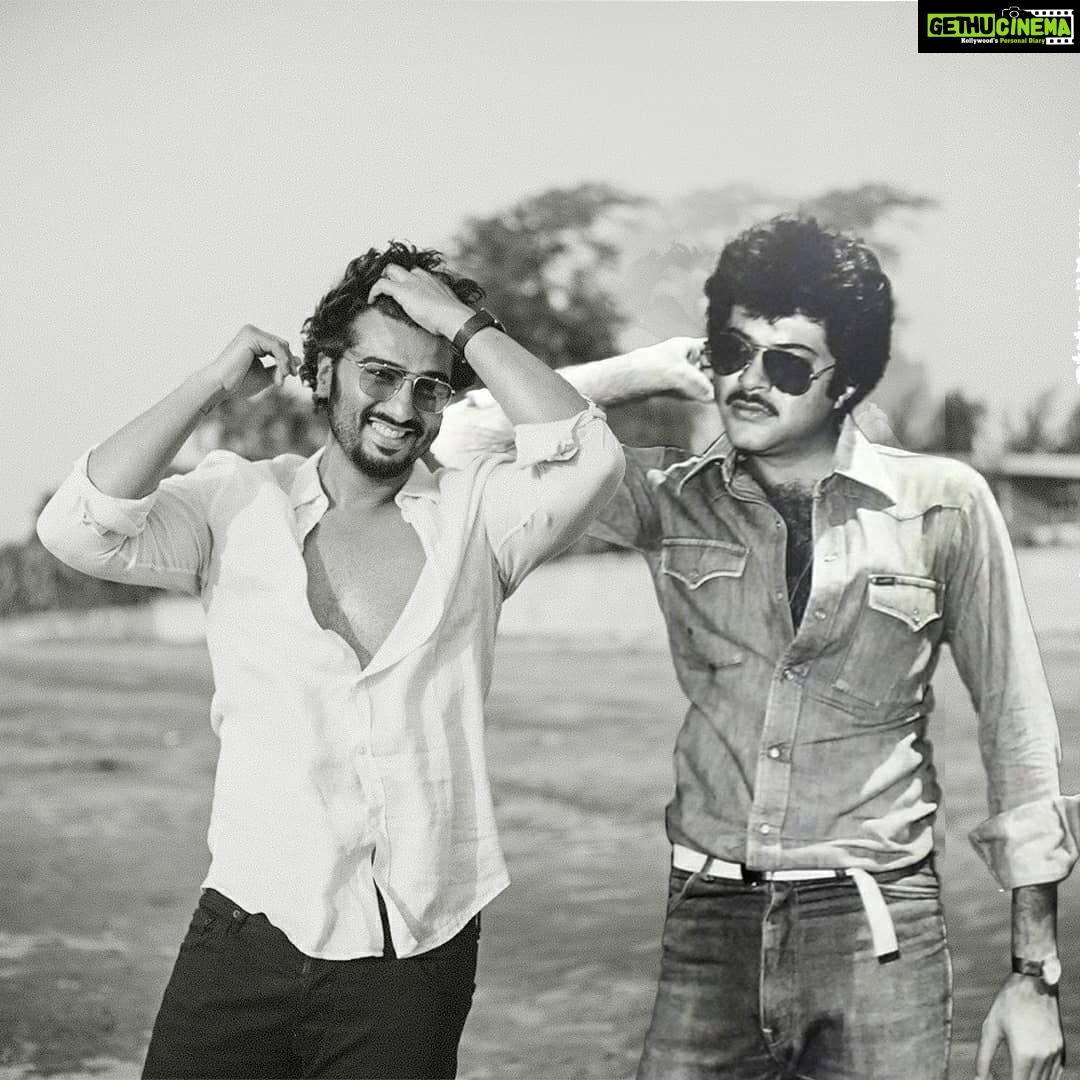 Arjun Kapoor Instagram - Youth ka Khazana Joshila Jawaani ka Namuna. Sirf Evergreen hi nahin, Aisi Everlasting beauty kabhi dekhi hi nahin. He ages like fine wine And makes all other actors whine. Din-b-din young hote rehte hain toh inka kya kasoor, It’s the curious case of Anil Kapoor! P.S. : Happy Birthday to my Jhakkas chachu. What a playa! @anilskapoor